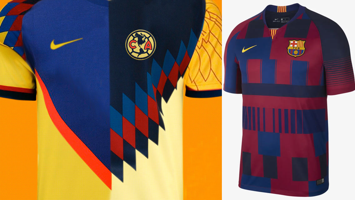 playera barcelona 20 años nike