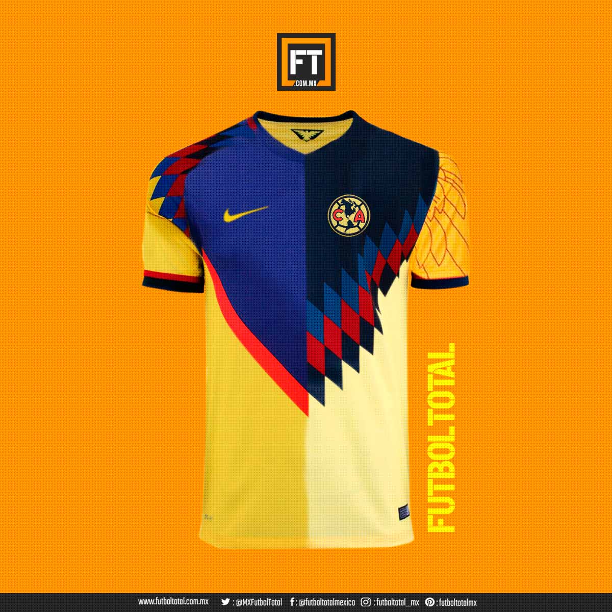 América podría tener jersey estilo Barcelona 0