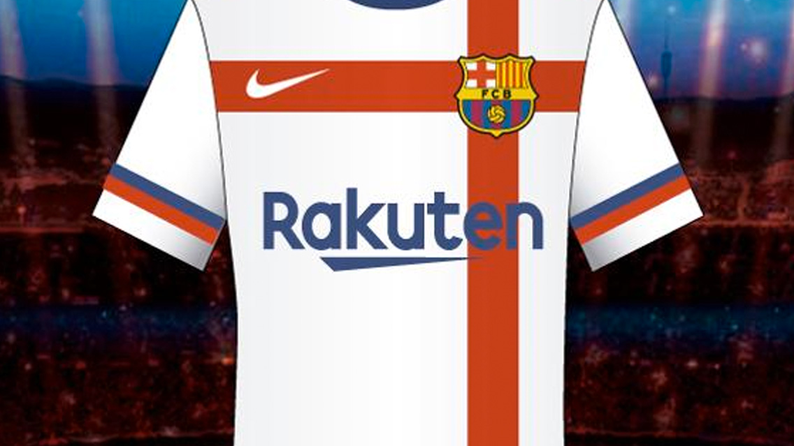 FC Barcelona rechaza usar esta camiseta blanca