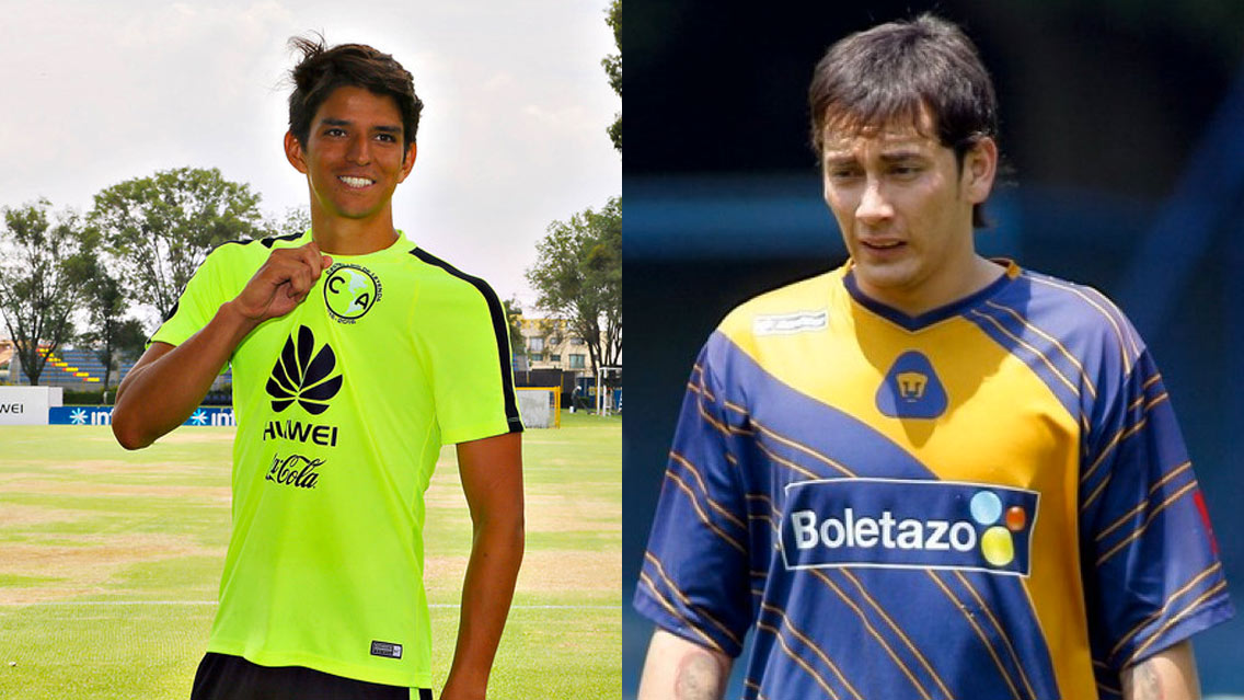 Los 25 futbolistas que jugaron en Pumas y América