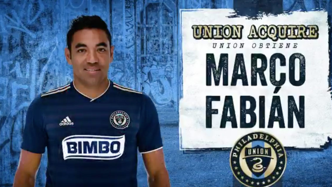 OFICIAL: Marco Fabián es jugador de Philadelphia Union