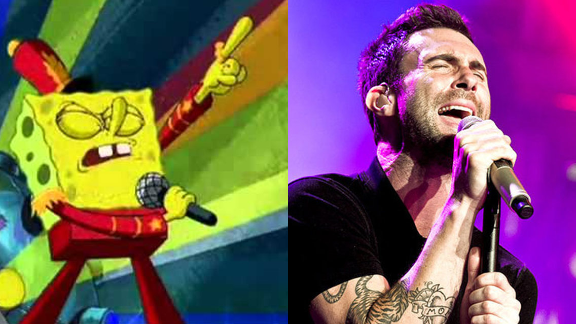 ¿Maroon 5 y Bob Esponja en el Super Bowl LIII?