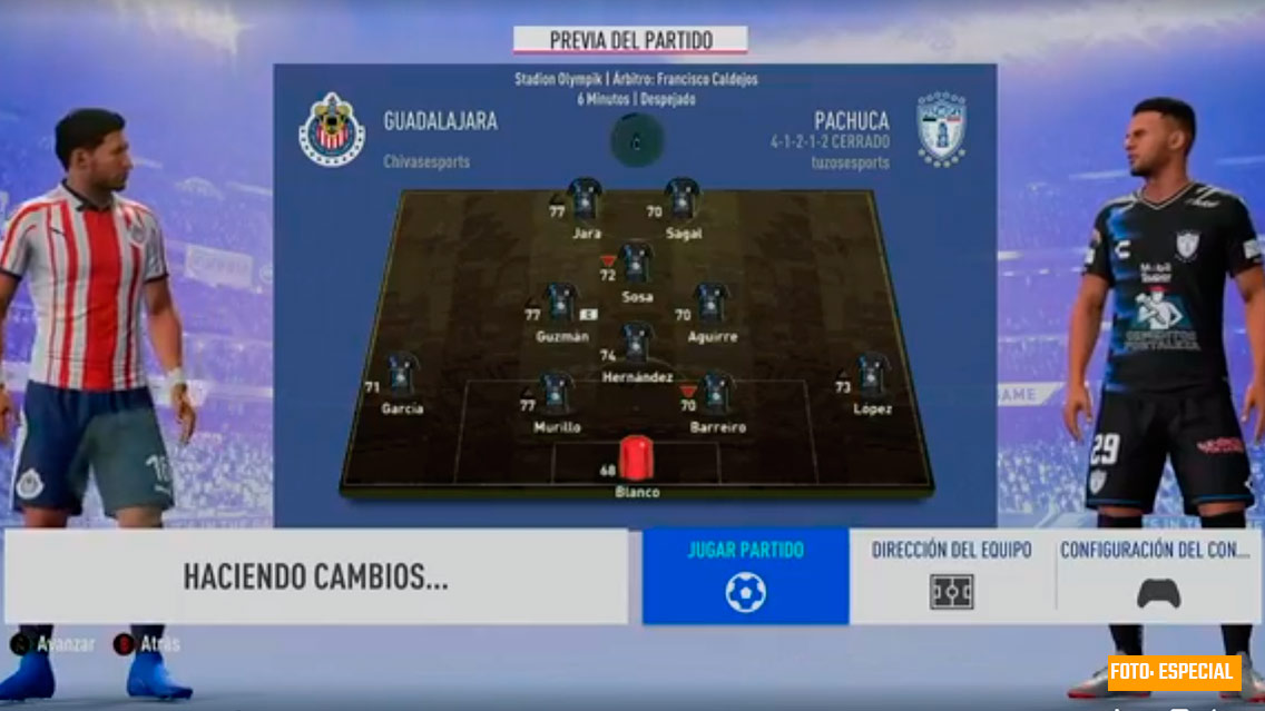 Reta histórica entre Tuzos y Chivas en FIFA 19