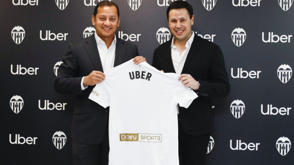 Uber entra de lleno al mercado de futbol