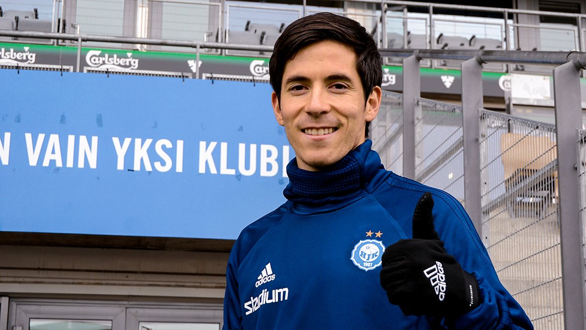 OFICIAL: Marco Bueno jugador del Helsinki de Finlandia