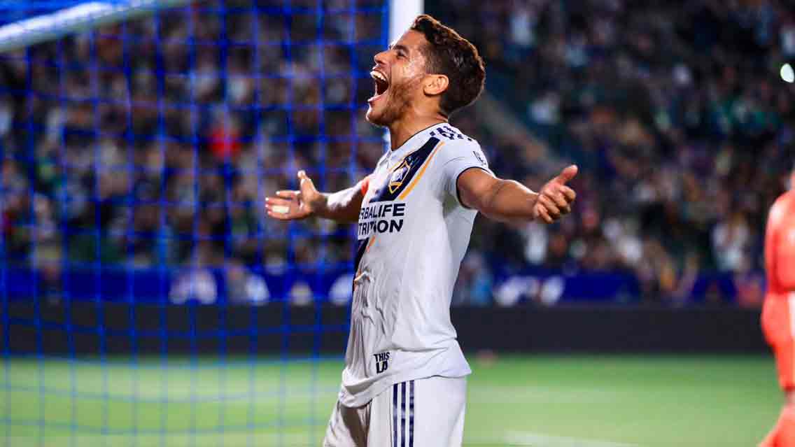 Jonathan Dos Santos anotó en triunfo del Galaxy