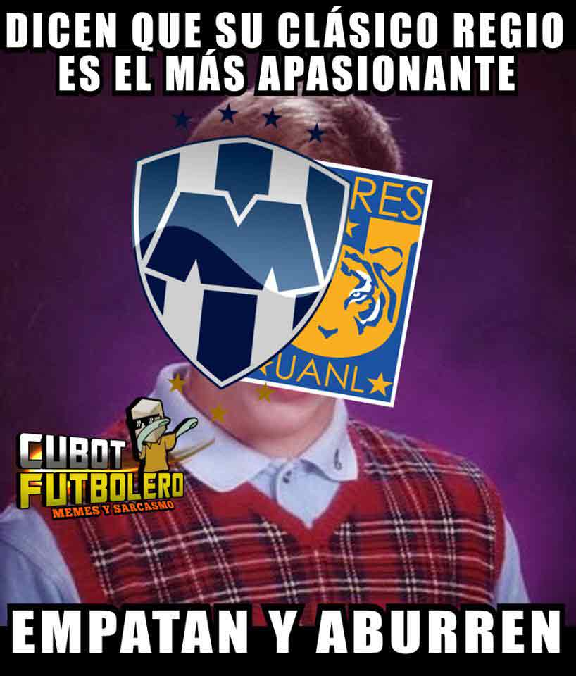 Memes del Clásico Regio 1