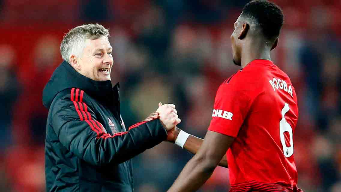 Pogba Solskjaer