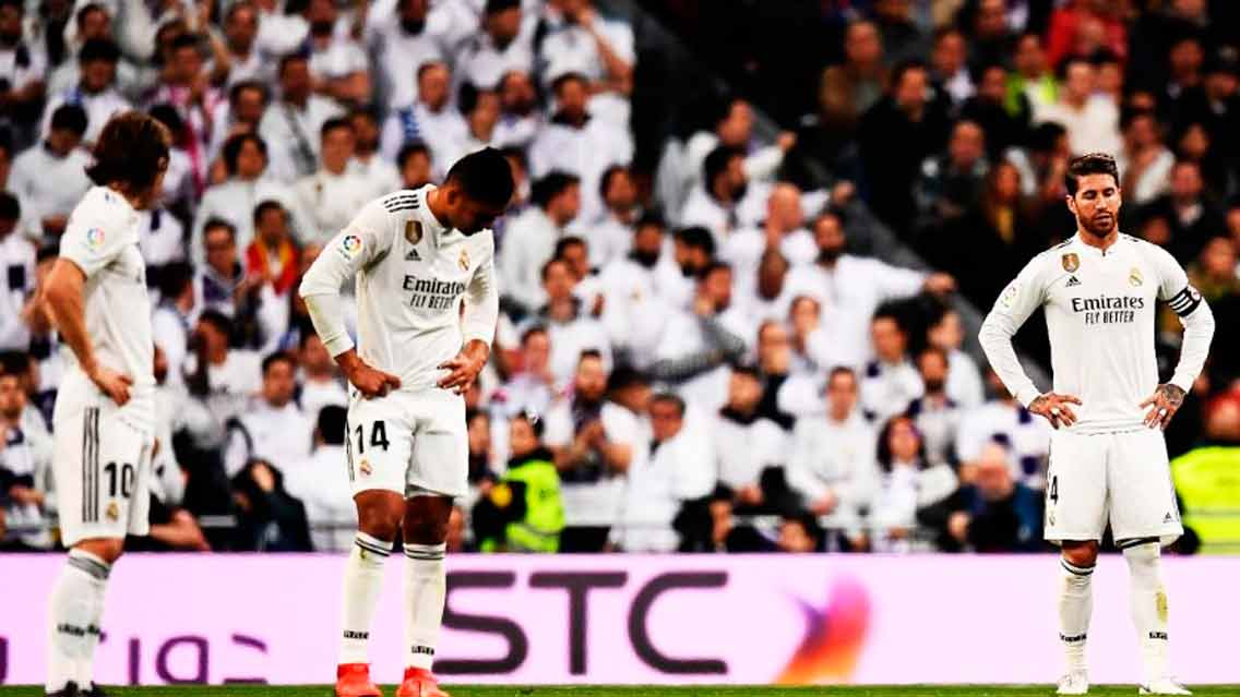 La peor racha del Real Madrid en 19 años