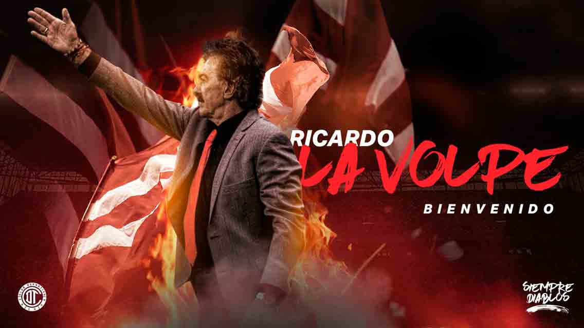Toluca oficializa la llegada de Ricardo La Volpe