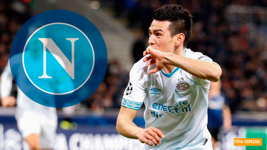 Chucky Lozano podría ser presentado el lunes con Napoli