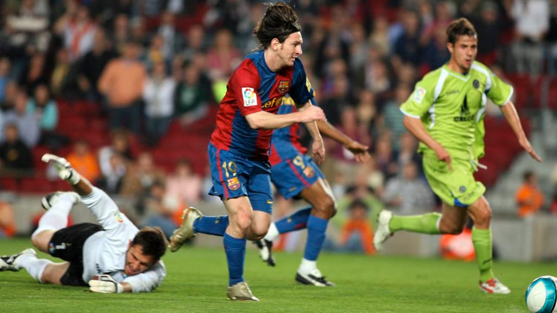 Gol de Lionel Messi, el mejor en historia del FC Barcelona