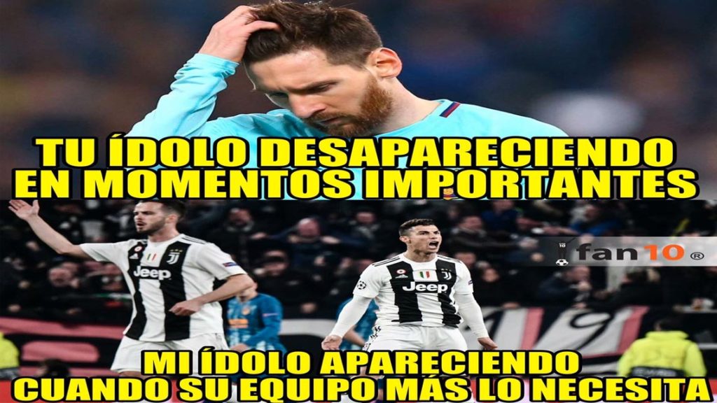 Memes de Cristiano Ronaldo eliminado al Atlético