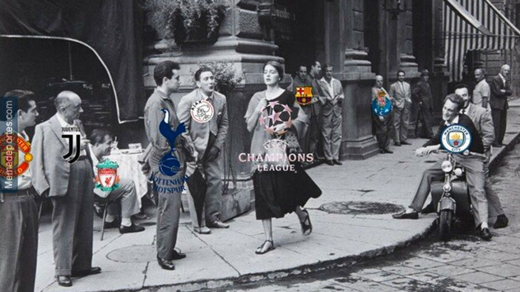 Los memes del sorteo de Champions League