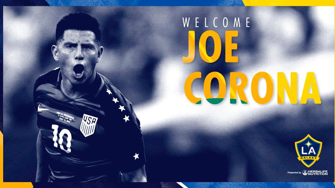 OFICIAL: Joe Corona nuevo jugador del LA Galaxy