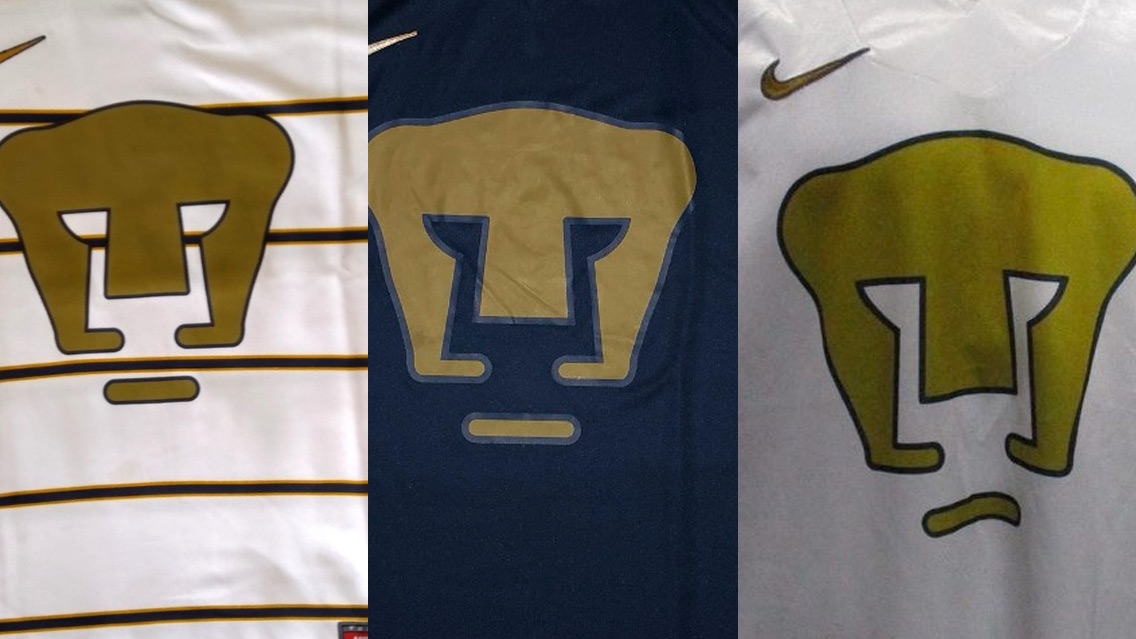 jersey pumas todas las temporadas