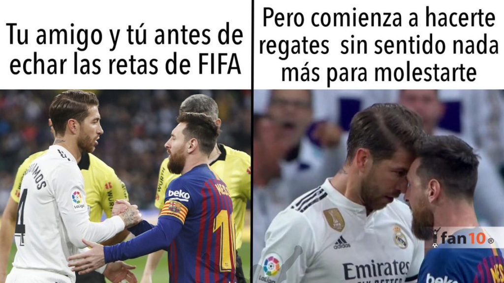 Los memes del Real Madrid vs FC Barcelona
