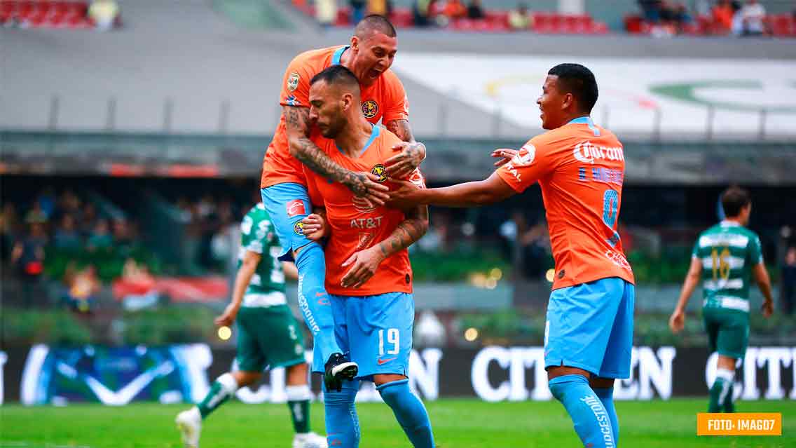 América venció a Santos y regresa a zona de Liguilla