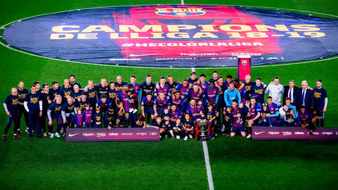 Barcelona domina España en los últimos 11 años