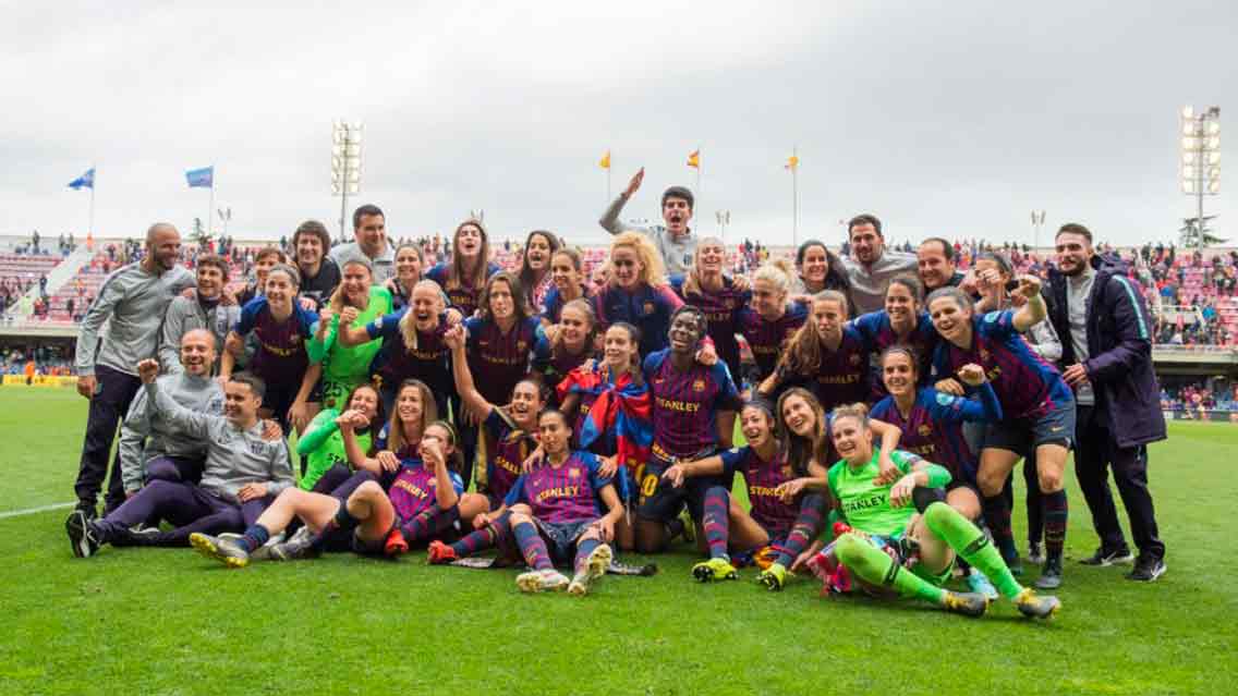 Barcelona Femenino hace historia