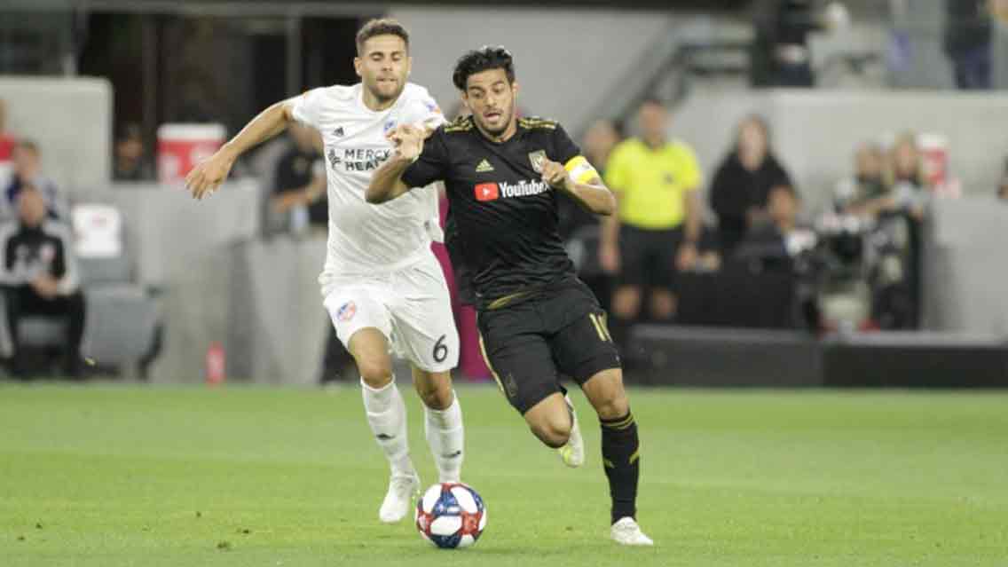 Carlos Vela volvió a meter gol con el LAFC