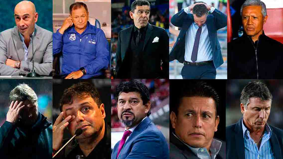 Clausura 2019, el torneo en el que más equipos cambiaron de técnico