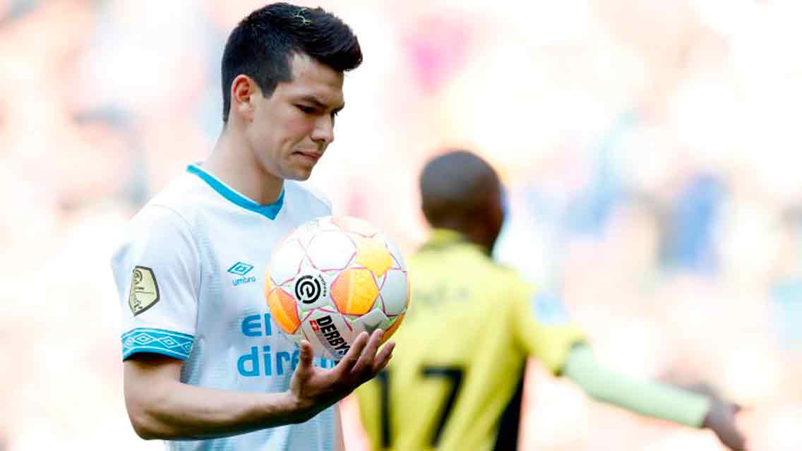 El doblete de Chucky Lozano contra el Vitesse