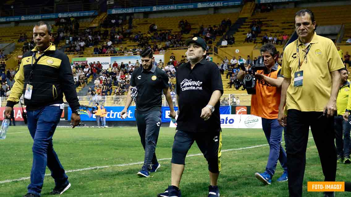 El destino de Maradona tras dejar a Dorados