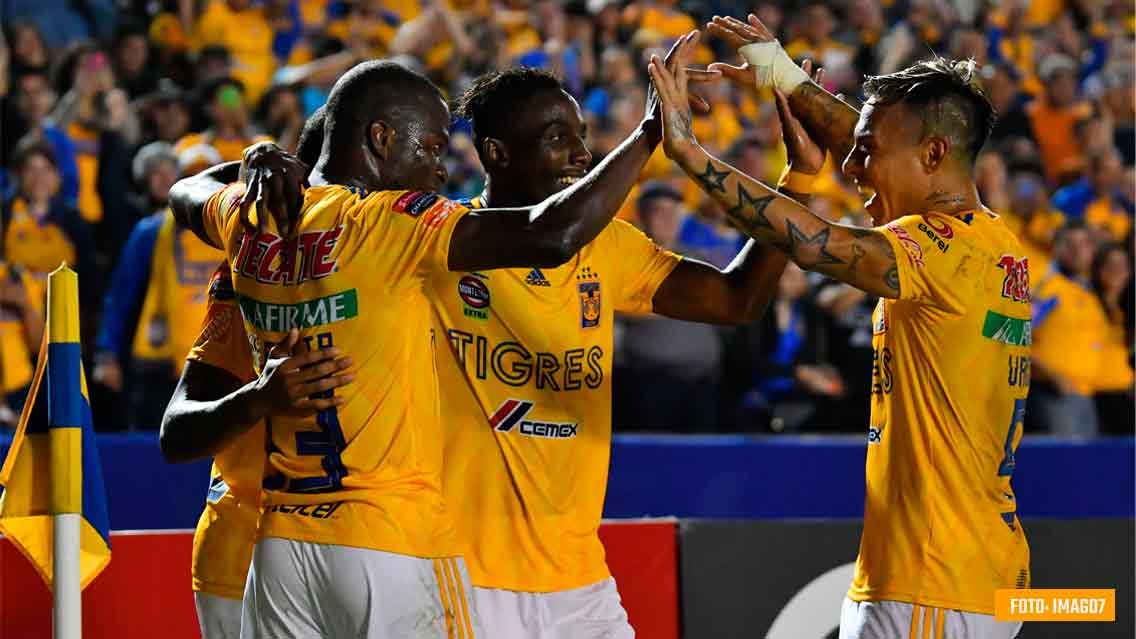 Tigres goleó a Santos y está cerca de la final