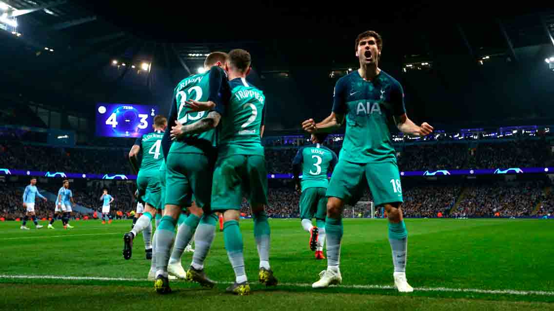 Polémica clasificación del Tottenham ante el Manchester City