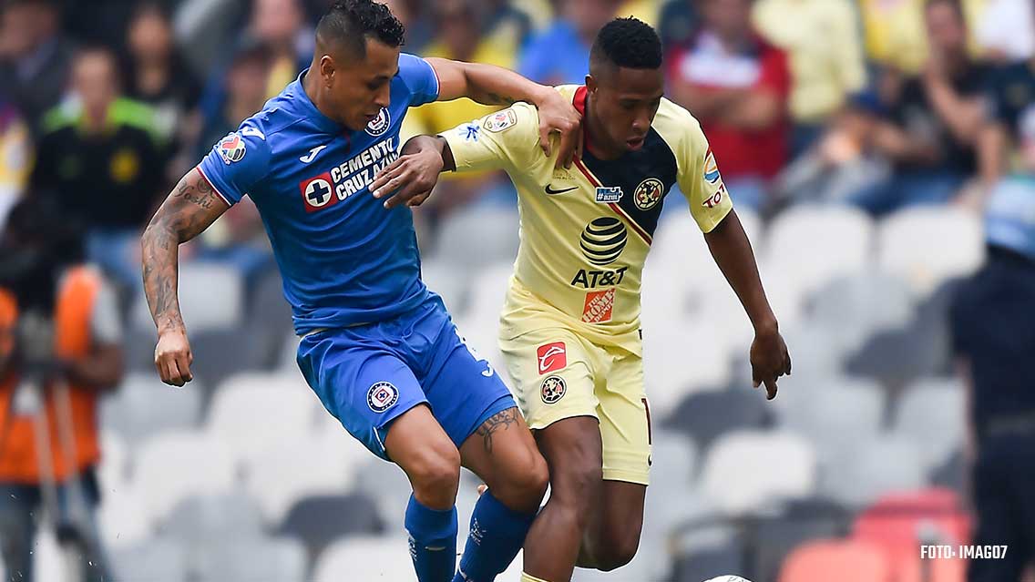 América y Cruz Azul dividen unidades en la Jornada 14