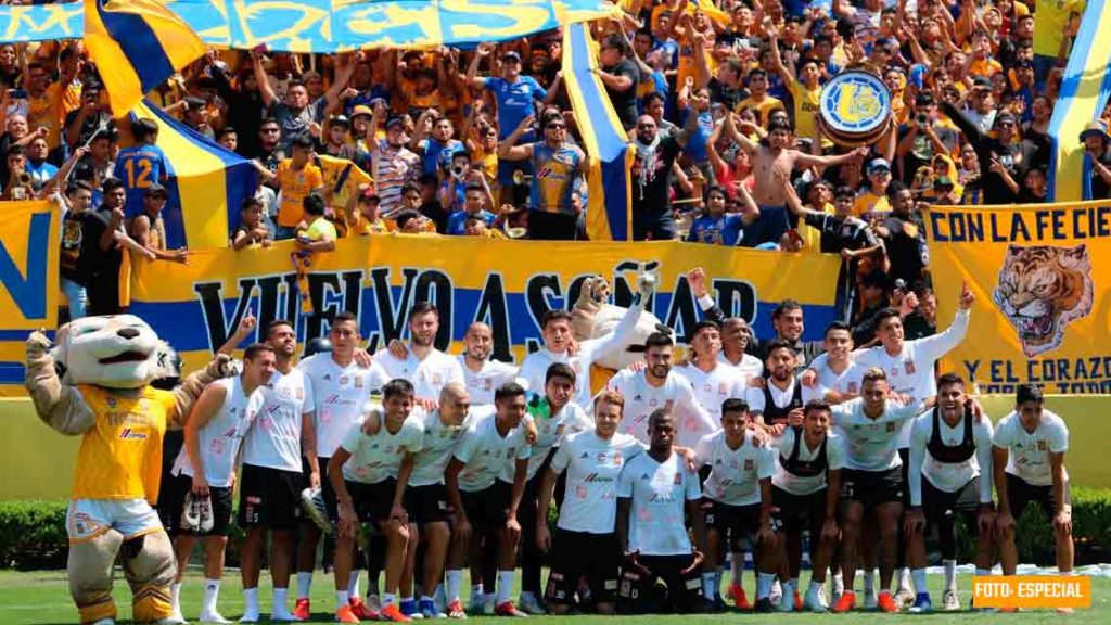 Entrenamiento histórico de Tigres