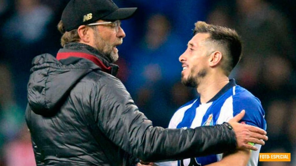 Jürgen Klopp llenó de elogios a Héctor Herrera