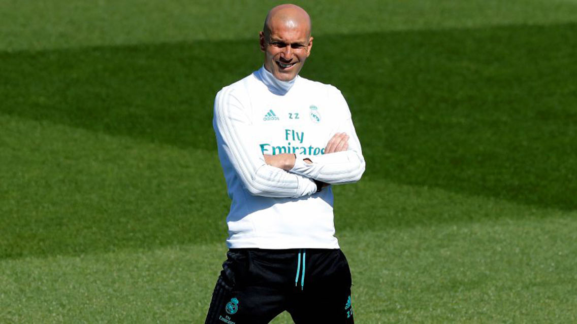 Zinedine Zidane le manda mensaje al Barcelona