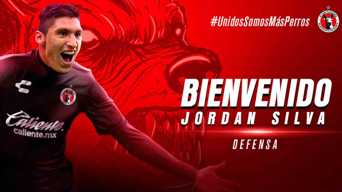 Jordan Silva deja a Cruz Azul y se incorpora a Xolos