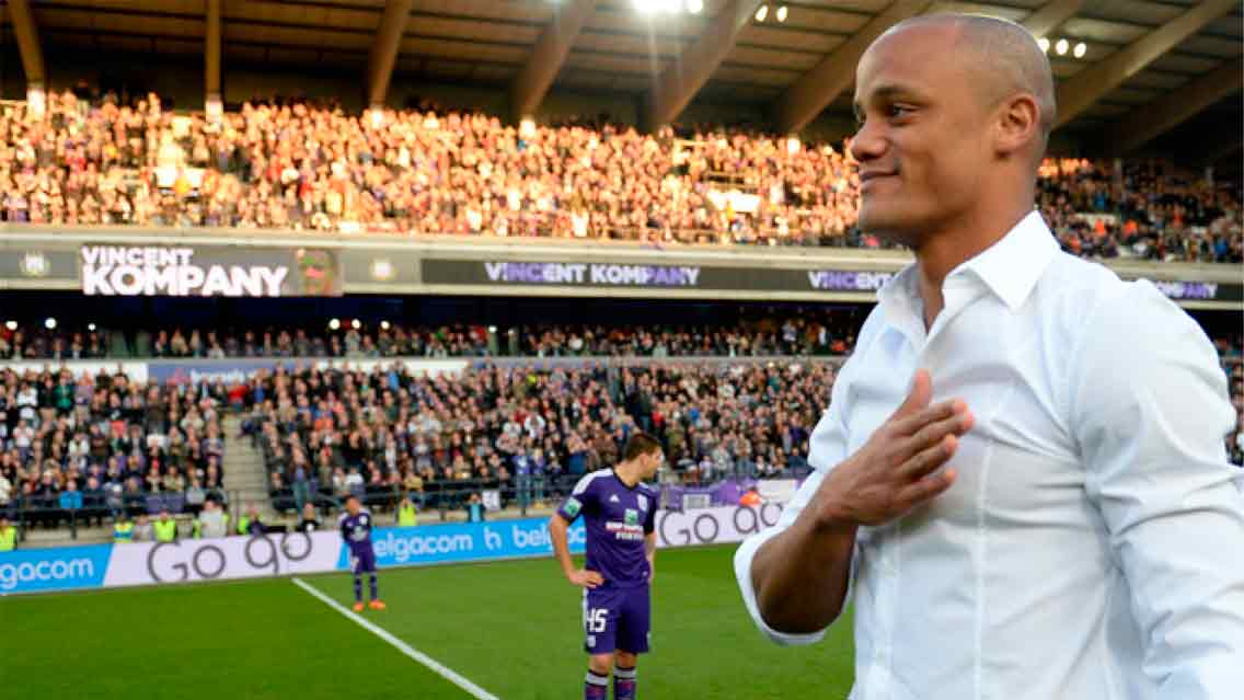 Kompany deja al City y se marcha al Anderlecht