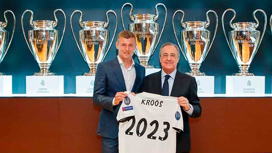 Real Madrid renueva a Kroos hasta el 2023