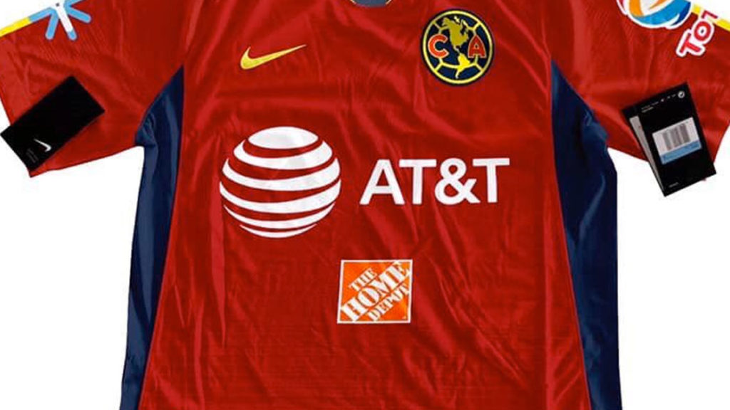 Filtran un tercer jersey del América fake