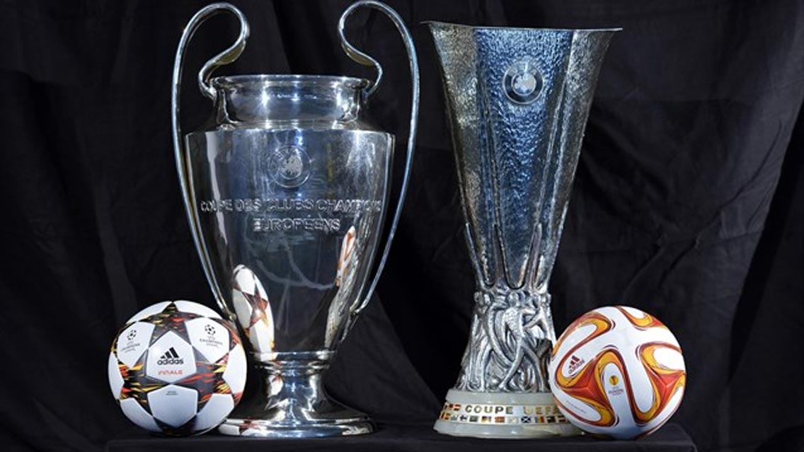 Equipos calificados a Champions League y Europa League