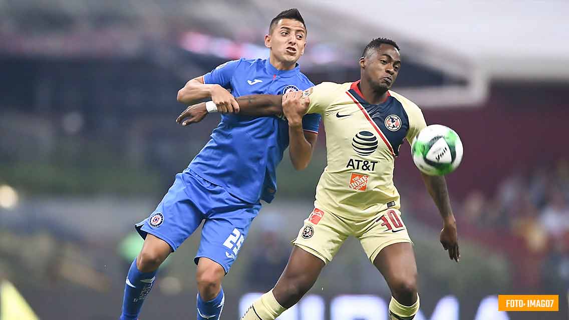 América y Cruz Azul empatan en el Estadio Azteca