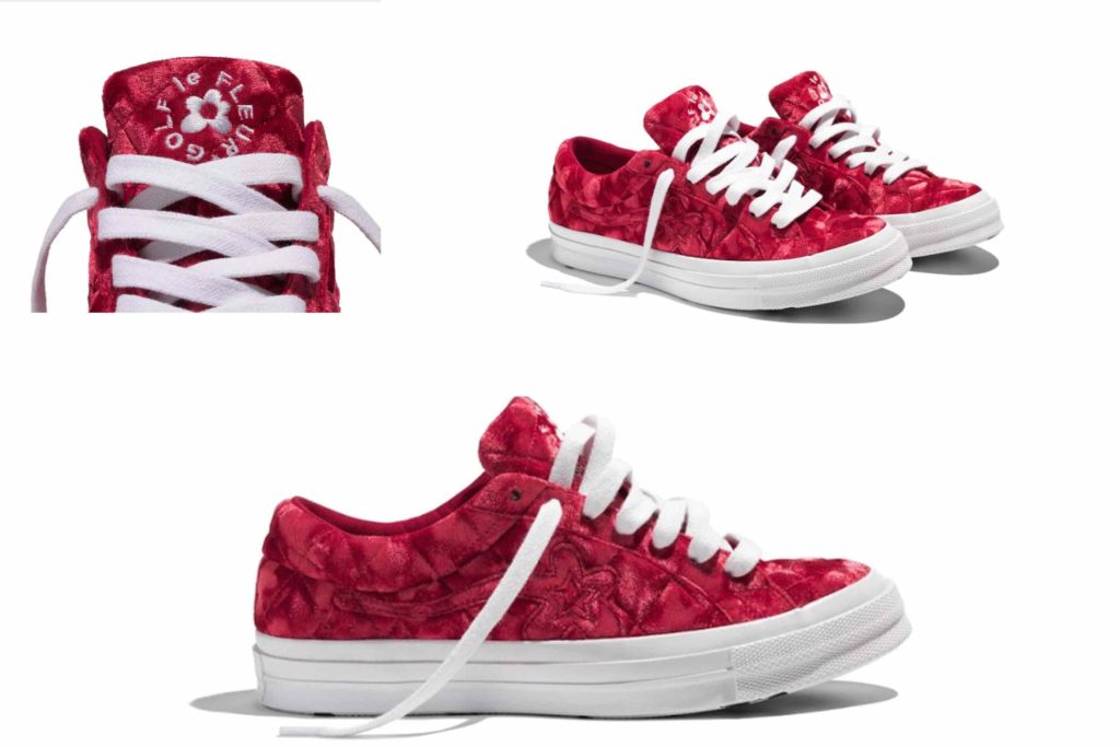 Converse X Golf Le Fleur Quilted Velvet 