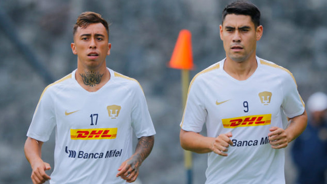 Pumas pone precio a Felipe Mora y Martín Rodríguez