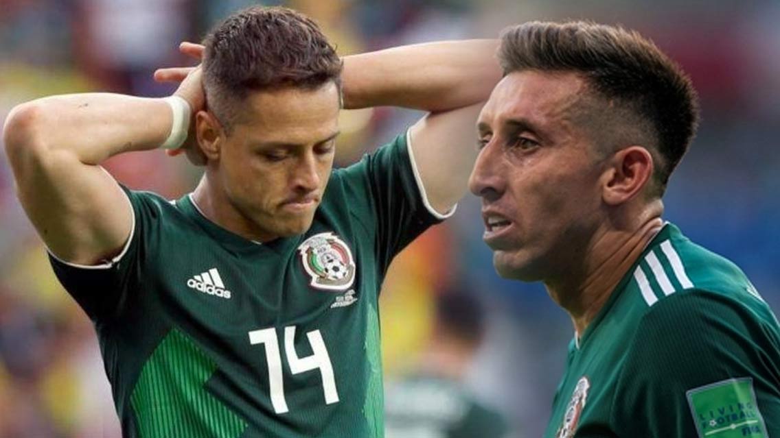 Héctor Herrera y Chicharito no irán a Copa Oro