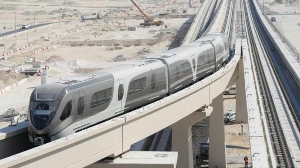 Inauguran la nueva linea roja de metro Doha para Qatar 2022