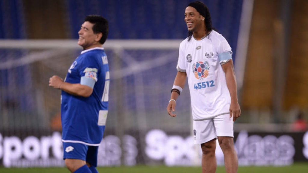 Ronaldinho estaría en el Dorados vs Atlético San Luis