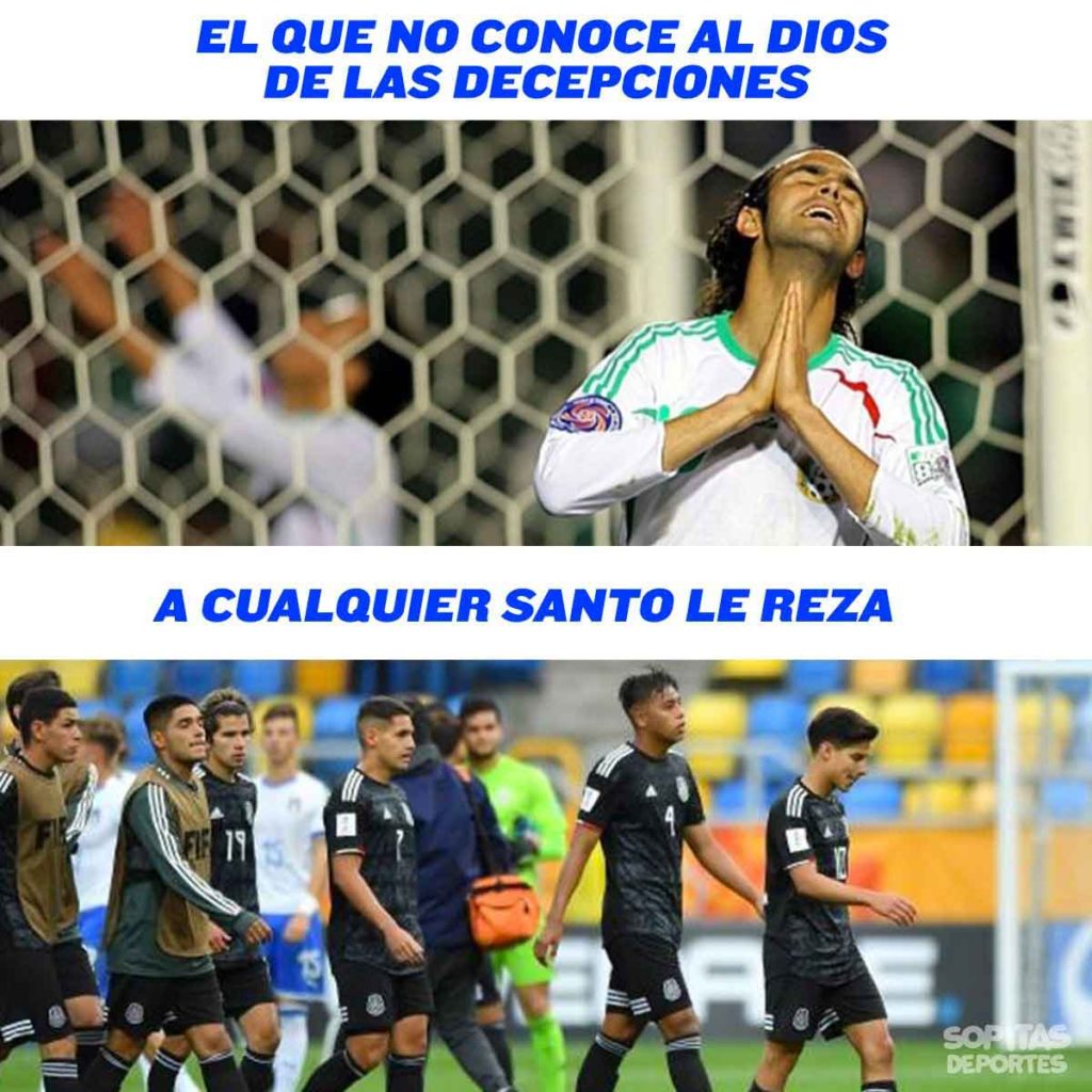 Memes de la eliminación de México en el Mundial Sub 20