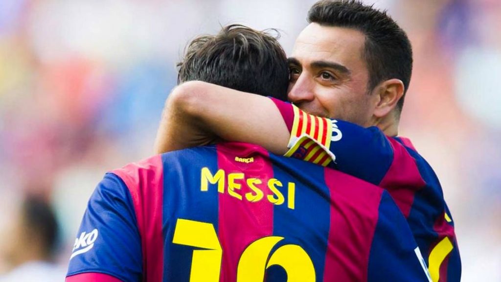 El emotivo mensaje de Messi a Xavi