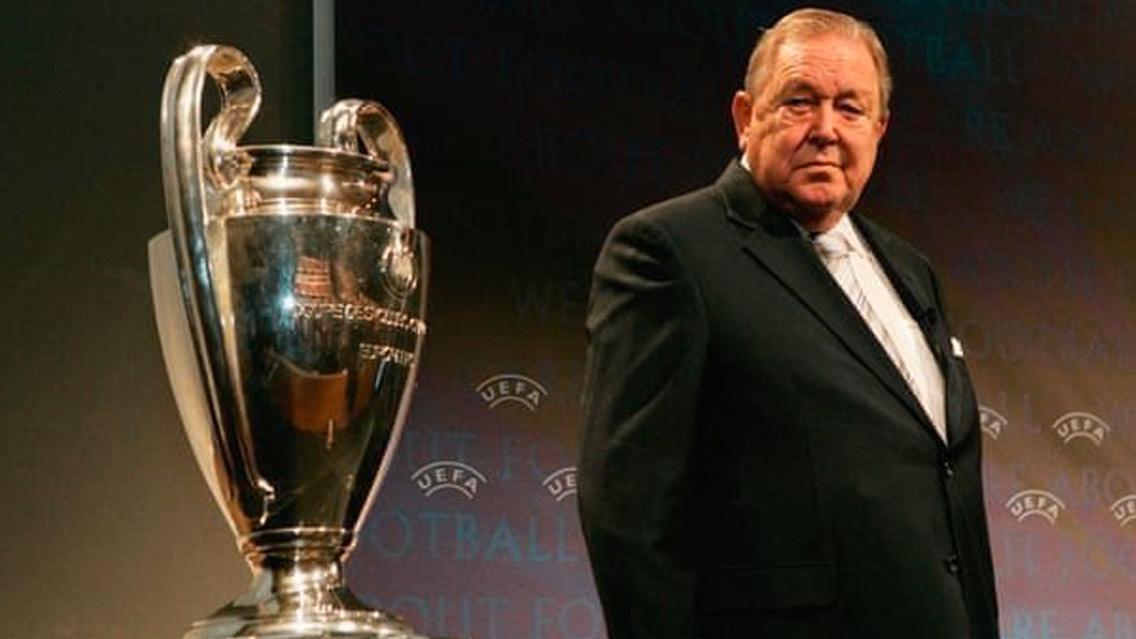 Muere Lennart Johansson, creador de la Champions League