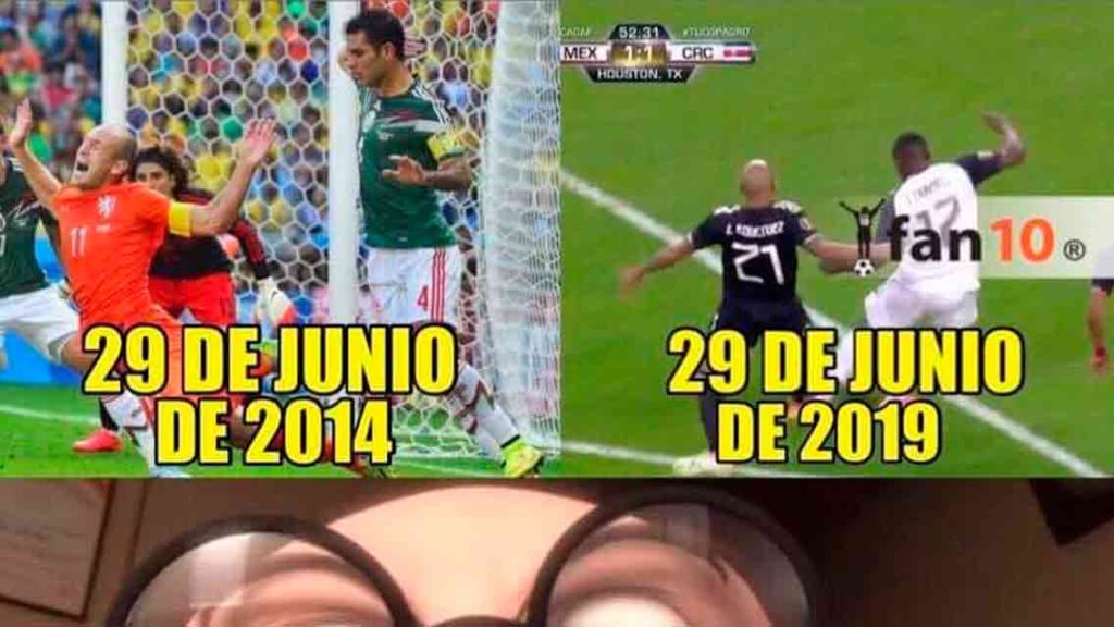 Memes del partido de México vs Costa Rica