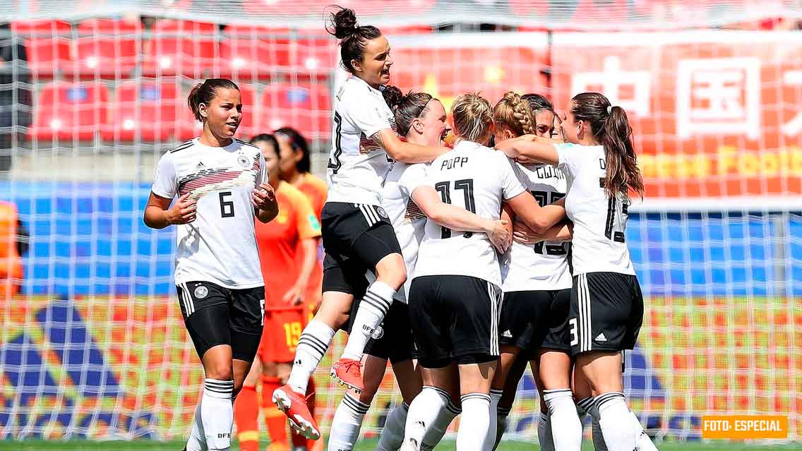 Alemania debuta con victoria ante China en Mundial Femenil